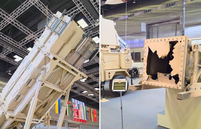 قطر تعرض لأول مرة حاوية صاروخ باتريوت أطلق خلال عملية كسر الرماح