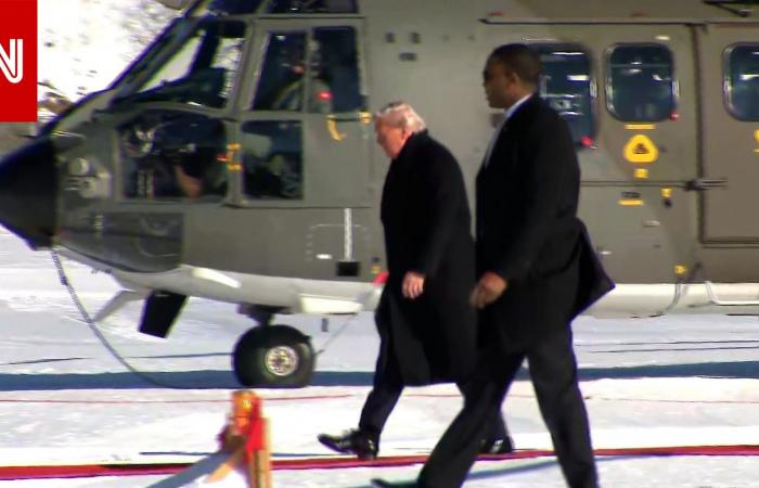 متابعة: شاهد لحظة وصول ترامب إلى زيورخ قبل إلقاء كلمته في منتدى دافوس