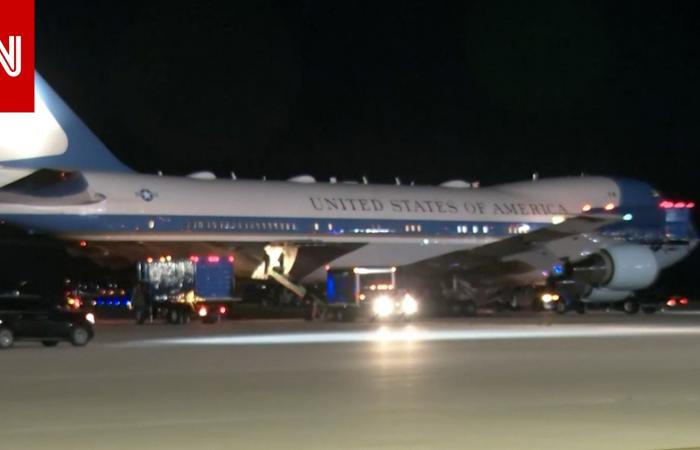 متابعة: عطل بطائرة الرئاسة الأمريكية يعرقل رحلة ترامب إلى أوروبا.. ماذا حدث؟