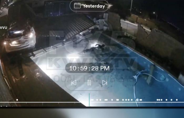 سائقة مخمورة في حوض سباحة منزل.. كاميرا تكشف كيف وصلت هناك