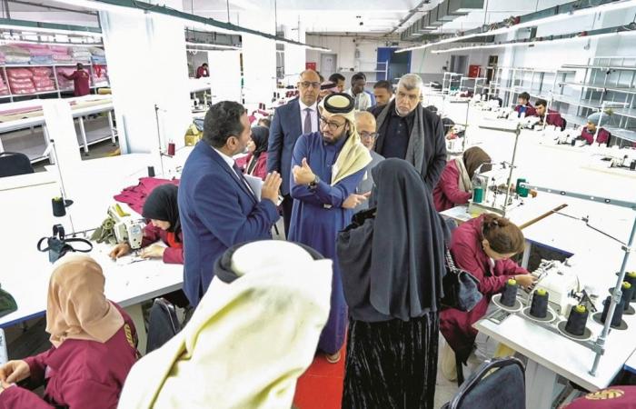 قطر الخيرية تفتتح مشروع مصنع «نسيج» في إسطنبول