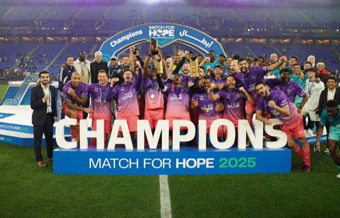 مباراة لإحياء الأمل 2026 تجمع نخبة من أساطير كرة القدم وصناع المحتوى والفنانين العالميين