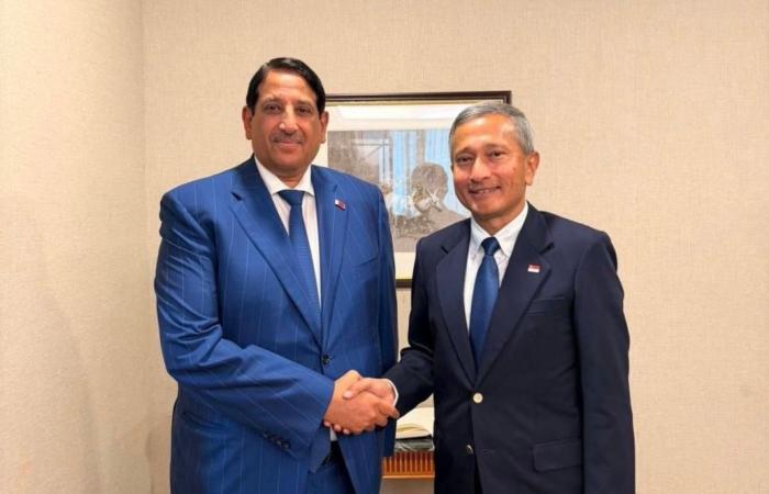 رئيس مجلس الوزراء وزير الخارجية يبعث رسالة خطية إلى رئيس وزراء سنغافورة