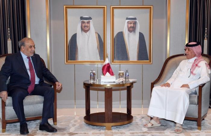 وزير الدولة للشؤون الخارجية يجتمع مع نائب وزير الخارجية التركي