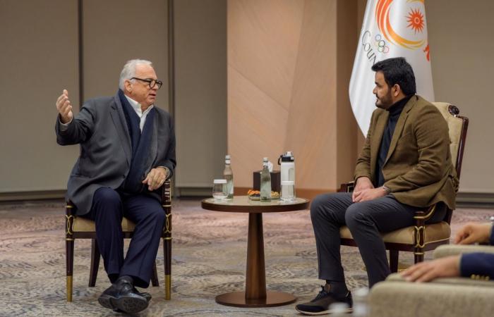 الشيخ جوعان يلتقي عدداً من قيادات الحركة الأولمبية الدولية ويحضر حفل عشاء المجلس الأولمبي الآسيوي