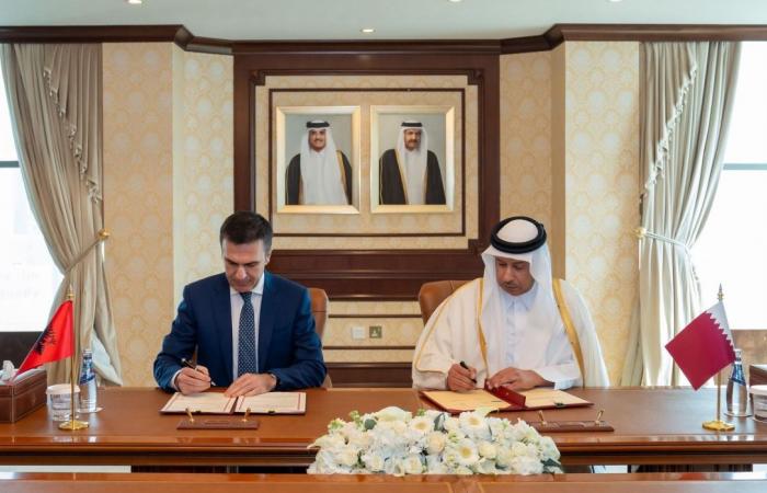  قطر وألبانيا توقعان مذكرة تفاهم في مجال عمل النيابة العامة