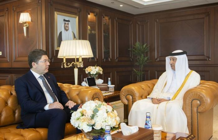 النائب العام يجتمع مع وزير العدل التركي