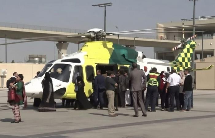الإسعاف الطائر ينقذ حياة مقيم مصري بعد تعرضه لـ "ذبحة صدرية" 