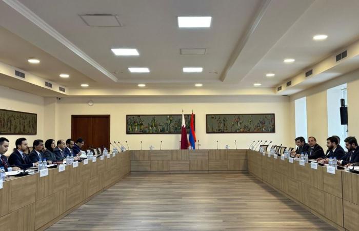 انعقاد أول جولة مشاورات سياسية بين دولة قطر وجمهورية أرمينيا