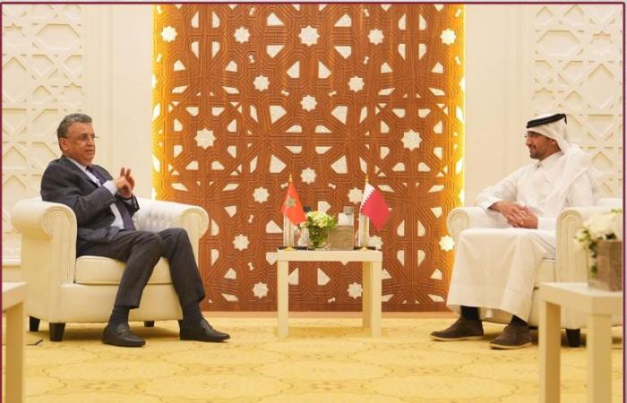 وزير العدل يجتمع مع نظيره المغربي