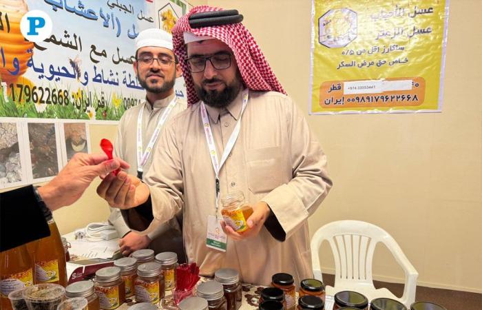 معرض سوق واقف الدولي للعسل يشهد إقبالا جماهيريا واسعا