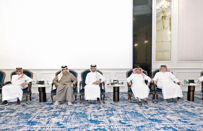 وزراء ورجال أعمال يشرفون افتتاح مكتب العامري للمحاماة