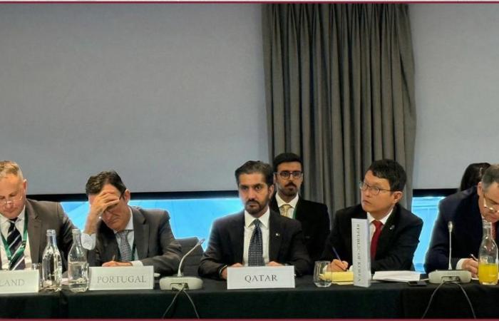 دولة قطر تشارك في الاجتماع الثامن للتحالف العالمي لتنفيذ حل الدولتين