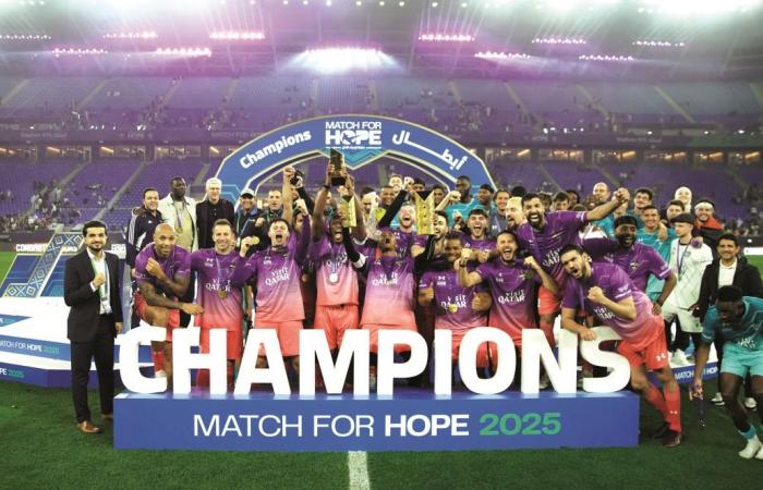 "أحمد بن علي" يستضيف "مباراة لإحياء الأمل 2026"