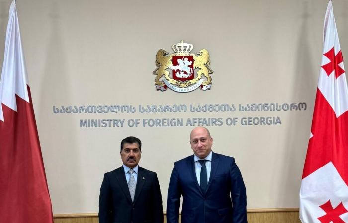 جولة مشاورات سياسية بين دولة قطر وجورجيا