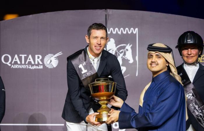 تتويج الفائزين في ختام جائزة سمو الأمير الوالد للفروسية