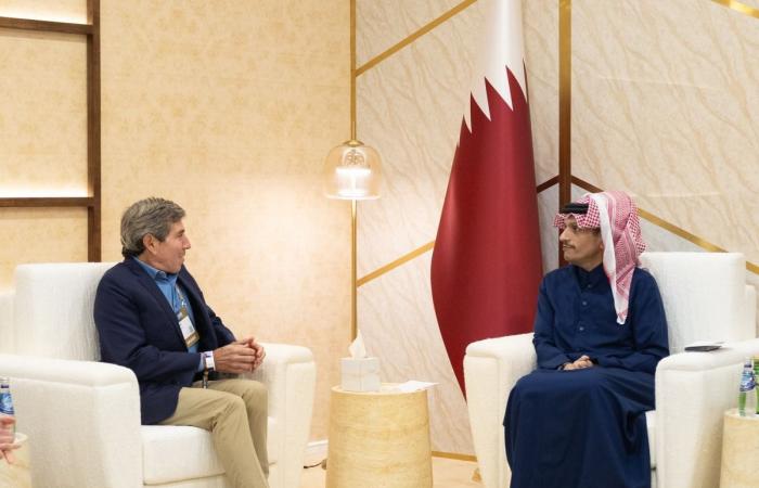 رئيس مجلس الوزراء وزير الخارجية يستقبل مسؤولي شركات على هامش قمة الويب قطر 2026