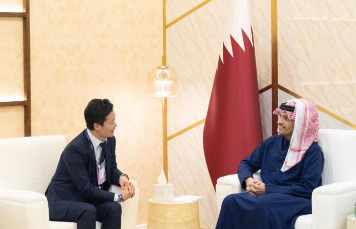 رئيس مجلس الوزراء وزير الخارجية يستقبل مسؤولي شركات على هامش قمة الويب قطر 2026