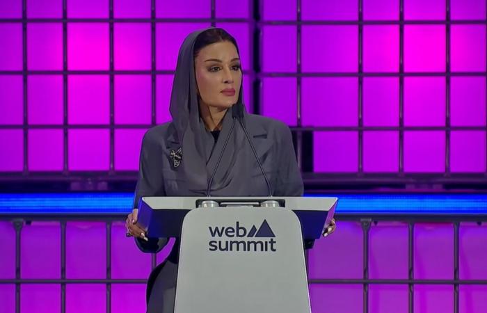 صاحبة السمو أمام قمة الويب: قطر الأكثر موثوقية لاستثمارات التكنولوجيا وجاهزون لنكون رواداً