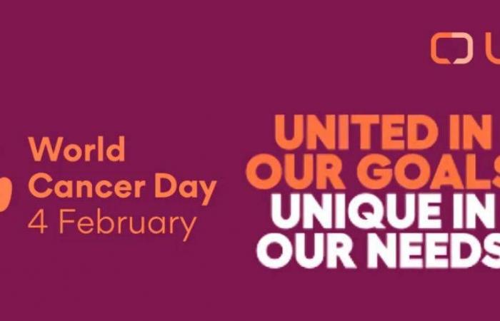 4
      فبراير...
      اليوم
      العالمي
      للسرطان