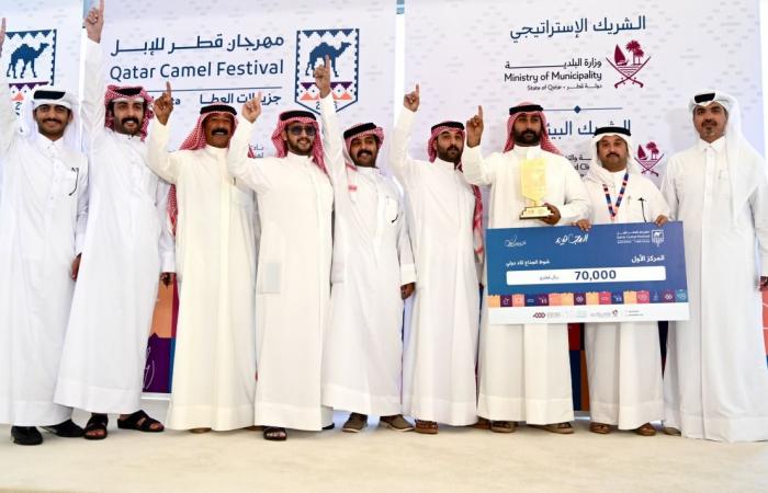 مهرجان قطر للإبل.. الملاك يتقاسمون ألقاب أشواط الجذاع المجاهيم