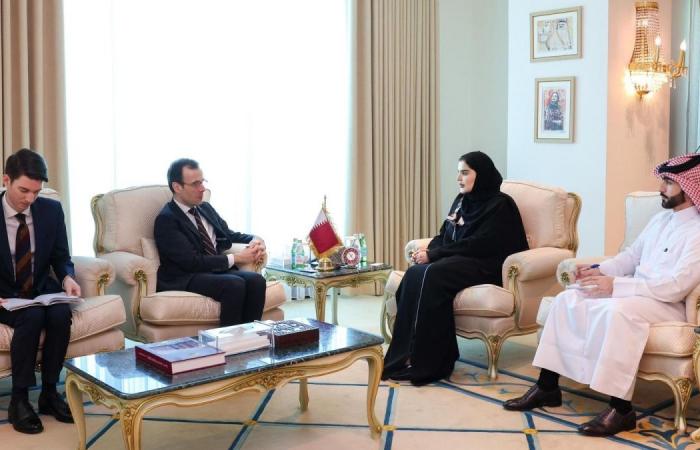 وزير الدولة للتعاون الدولي تجتمع مع السفير الفرنسي