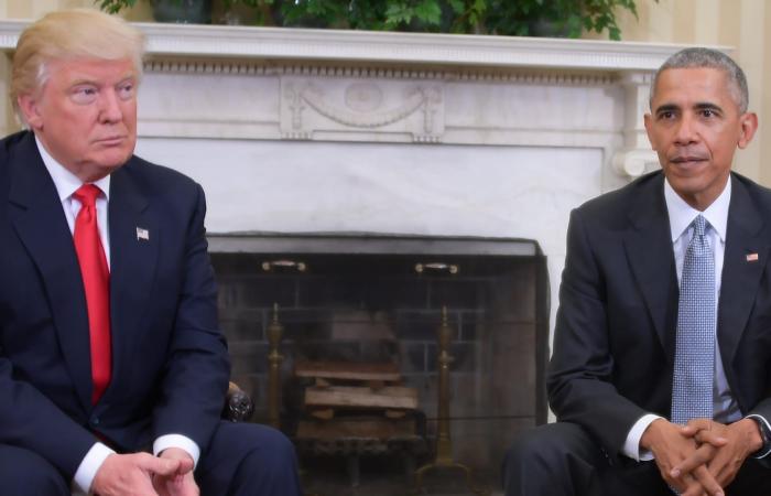 "لم أرتكب أي خطأ".. أول تعليق لترامب على الفيديو "العنصري" عن أوباما وزوجته