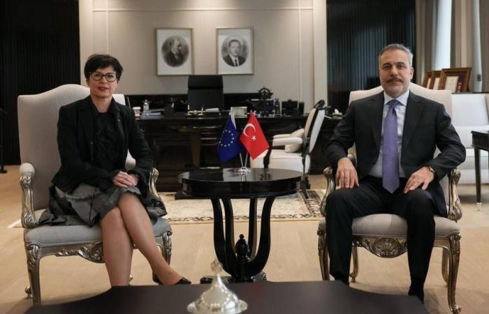 الاتحاد
      الأوروبي
      لمنظور
      جديد
      في
      العلاقات
      مع
      تركيا
      دون
      التطرق
      لعضويتها