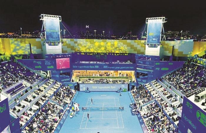 مجمع خليفة الدولي للتنس صرح كبير يعكس الإنجازات