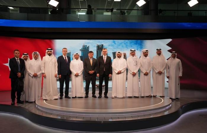 وفد تركي يزور تليفزيون قطر وQ Business