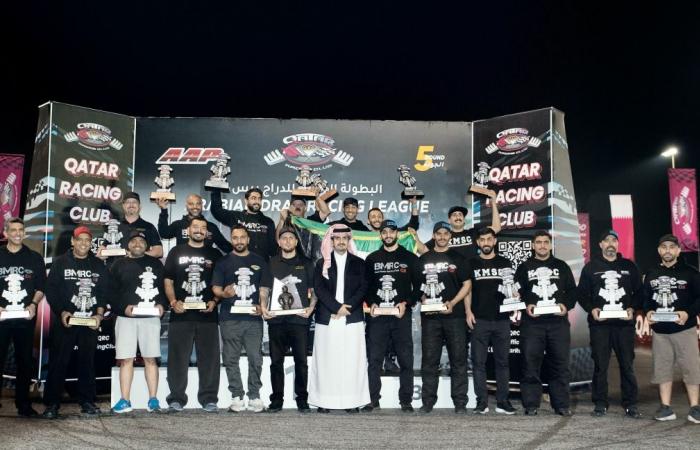 ختام الجولة الخامسة من البطولة العربية للدراج ريس