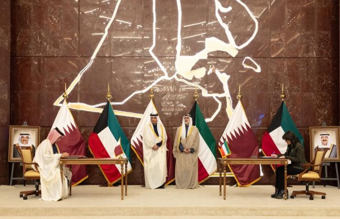 اللجنة العليا المشتركة للتعاون بين قطر والكويت تعقد دورتها السابعة في الكويت