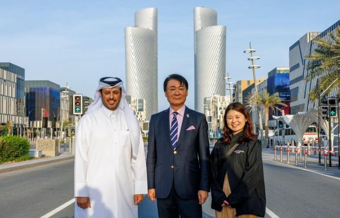 وفد المجلس الأولمبي الآسيوي وآيتشي-ناغويا 2026 يزور درب لوسيل ضمن التحضيرات للجري المرح