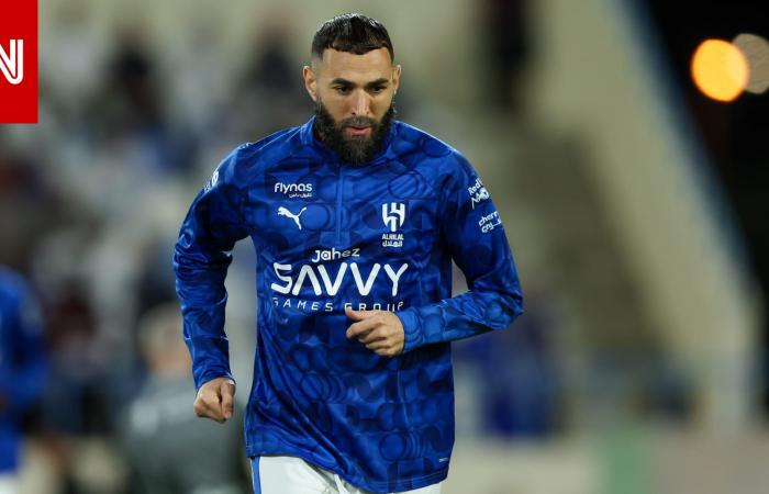 متابعة: تداول لقطة لحركة قام بها بنزيما خلال تواجده في مقر فريق الهلال