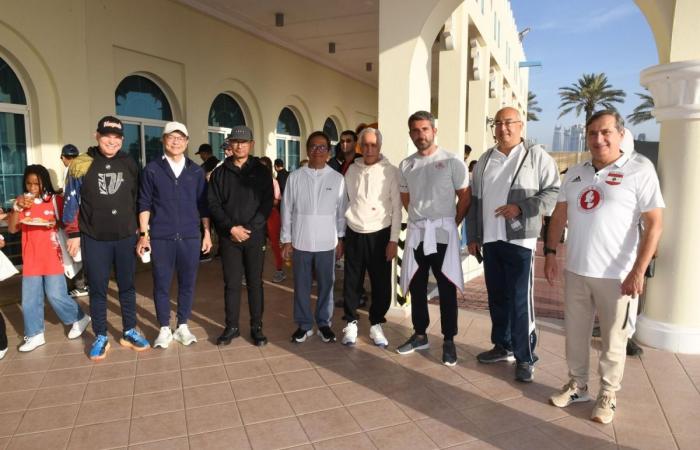 وزارة الخارجية تنظم أنشطة منوعة بمناسبة اليوم الرياضي