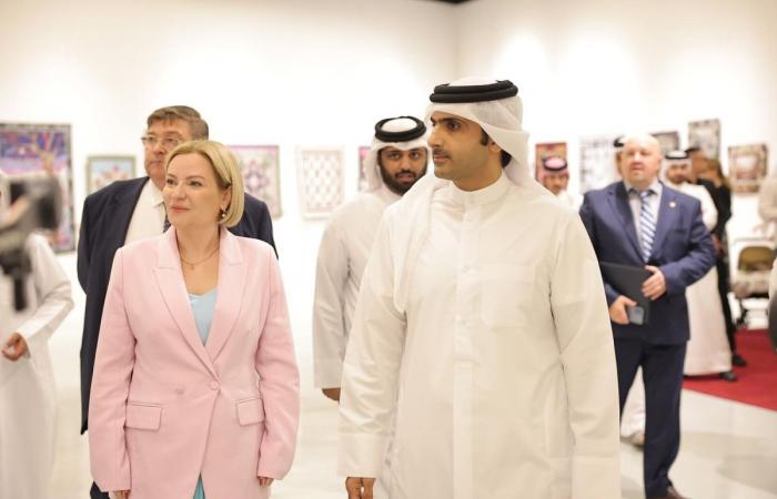 افتتاح فعاليات الأسبوع الثقافي الروسي في درب الساعي