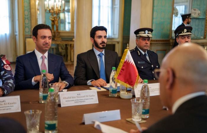 وزير الداخلية يلتقي نظيره الإيطالي