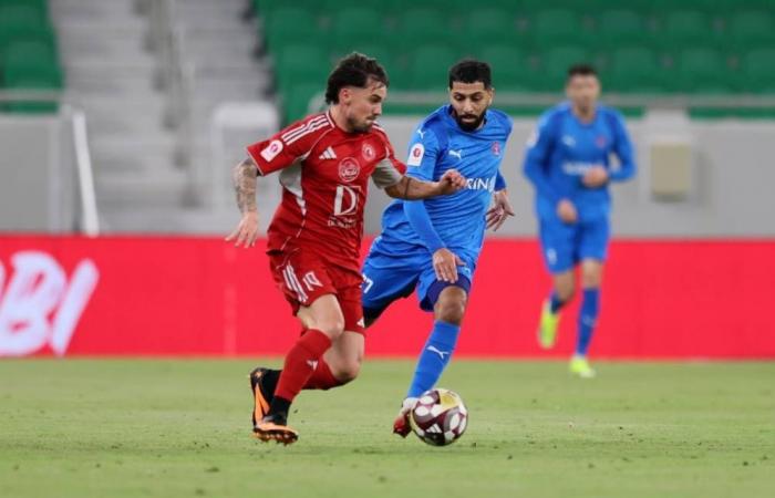 مواجهة قوية بين العربي والشحانية