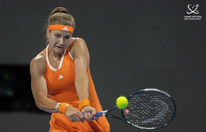 قطر توتال إنرجيز للتنس... التشيكية موخوفا تبلغ النهائي بفوزها على اليونانية سكاري