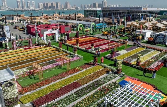 إقبال جماهيري واسع على معرض قطر الزراعي الدولي