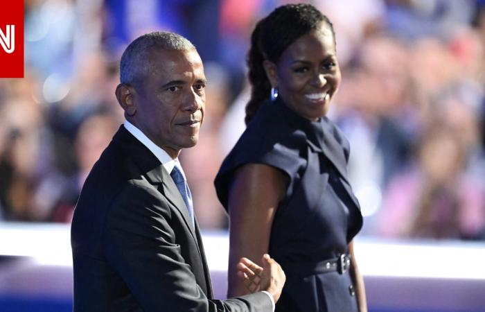 متابعة: "زوجتي ستطلقني".. أوباما ساخرًا بعد سؤال عن الترشح للرئاسة مرة أخرى