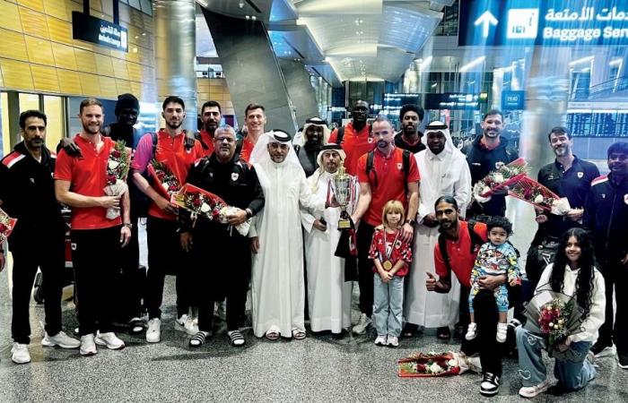 استقبال حافل لـ «طائرة» الريان