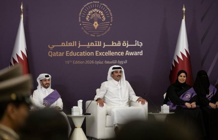 سمو الأمير: فخورون بتكريم مجموعة مميزة من أبناء وبنات شعبنا خلال حفل التميز العلمي