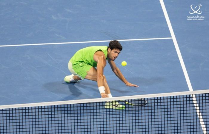 بطولة قطر المفتوحة للتنس.. الإسباني ألكاراز يجرد الروسي روبليف من لقبه ويتأهل للنهائي