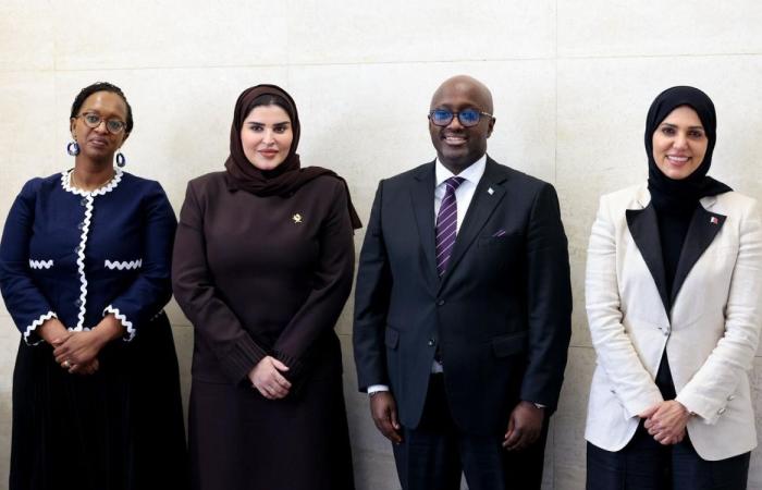 وزير الدولة للتعاون الدولي تجتمع مع وزير الخارجية والتعاون الدولي في رواندا