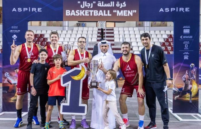 تتويج أبطال السلة «3×3» في مهرجان أسباير