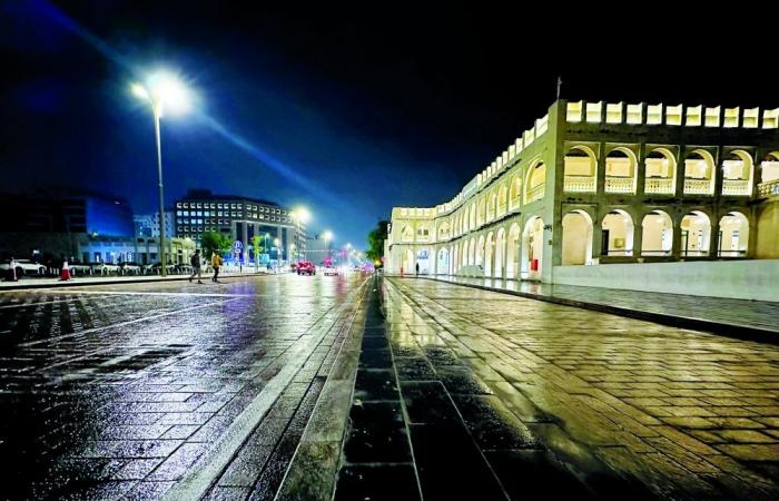 أرصاد قطر: فرص أمطار ابتداء من الإثنين المقبل