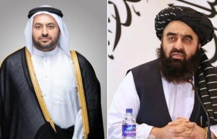 الخليفي يتلقى اتصالا هاتفيا من وزير الخارجية في أفغانستان