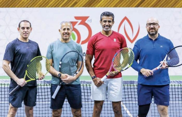 ترقب كبير لانطلاق بطولة ناصر بن خالد للتنس