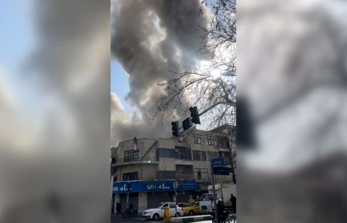 انفجارات في عدة مدن إيرانية وأعمدة الدخان تتصاعد من طهران